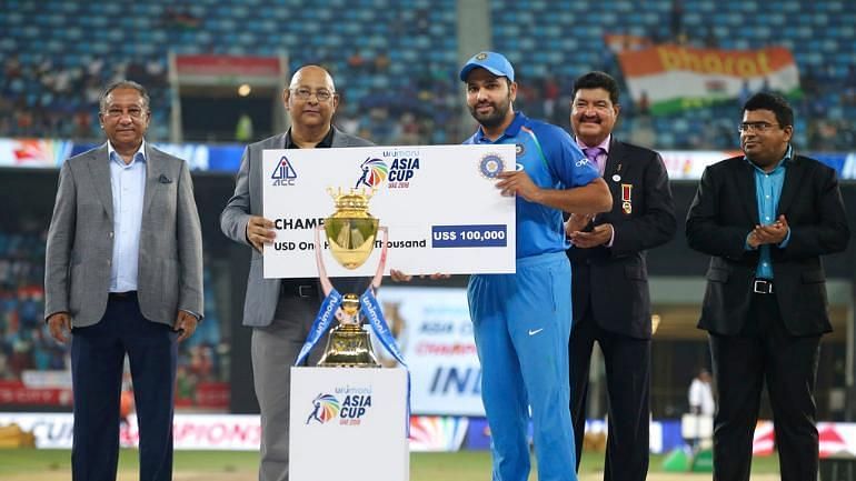 2018 Asia cup lead by Rohit Sharma