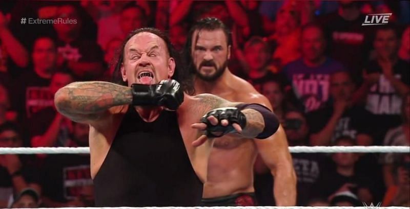 Drew McIntyre wasn&#039;t intimidated by Undertaker at Extreme Rules.