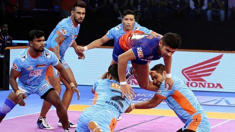 Young Naveen Kumar will look to continue his fine form in the Pro Kabaddi League