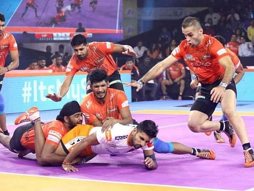 Bengaluru Bulls snatched the victory from the hands of U Mumba