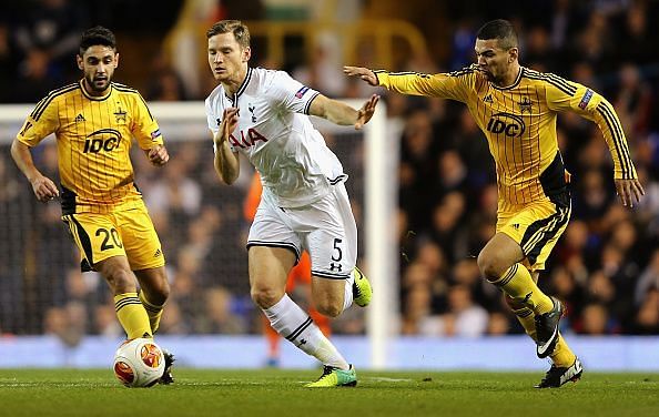 Tottenham Hotspur FC take on FC Sheriff in Europa League action