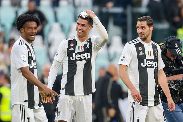 Juventus won their eight-straight Serie A title last season.