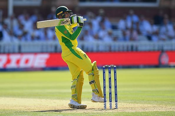 Usman Khawaja in action