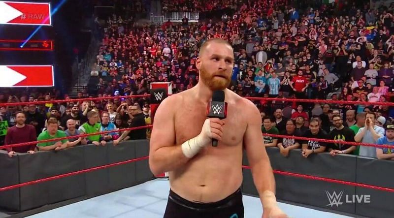 Sami Zayn made his return on the Monday Night Raw after WrestleMania 35.