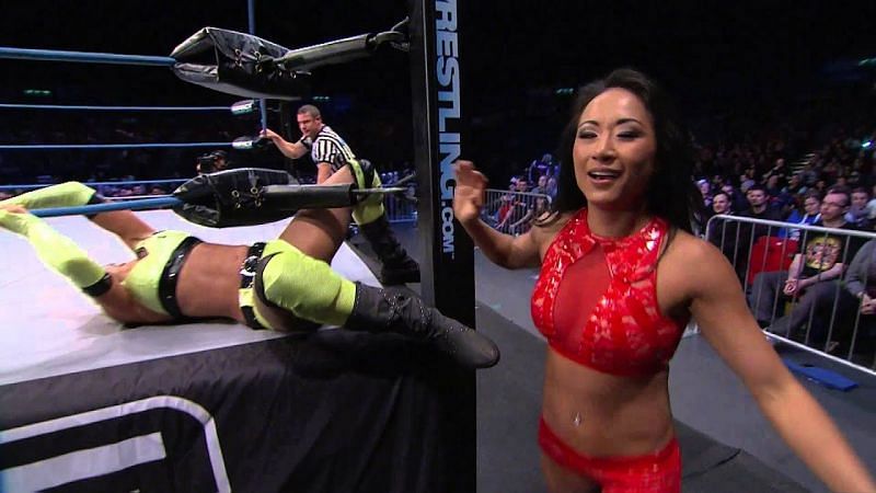 Kim has had a much better career in Impact Wrestling.