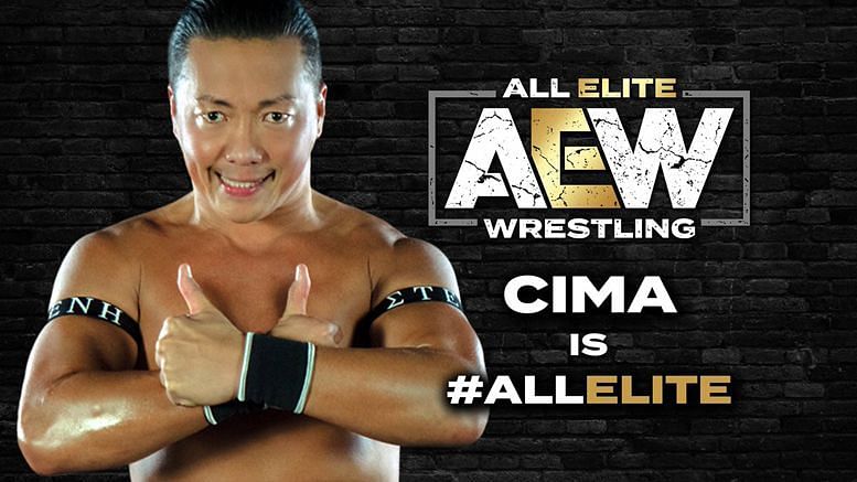 International star CIMA competes for All Elite Wrestling but can be seen overseas as well.