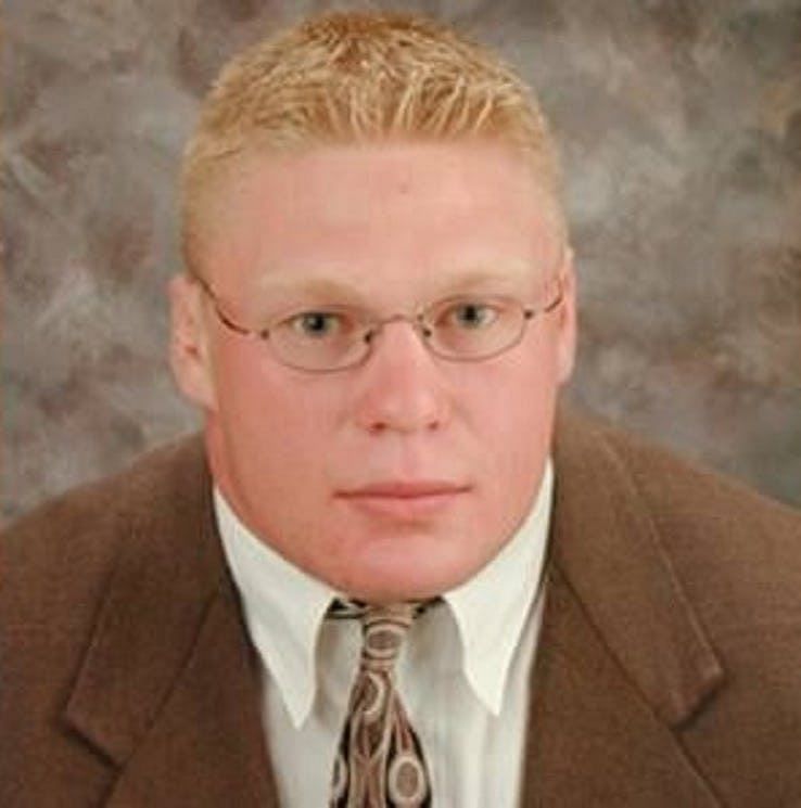 brock lesnar doll