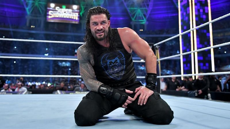 Roman Reigns at WWE Super ShowDown