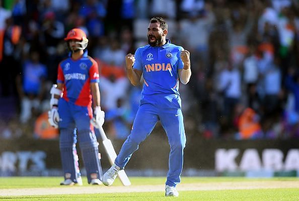 Shami was in fine form against Afghanistan