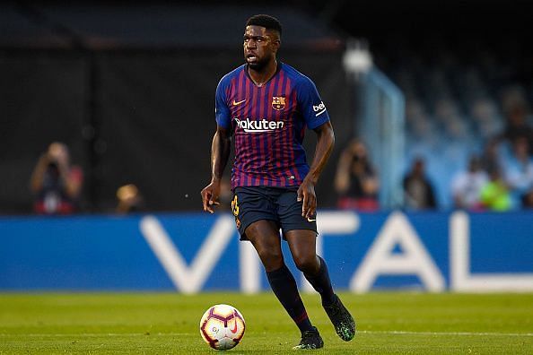Umtiti has not made an impact since the World Cup last year