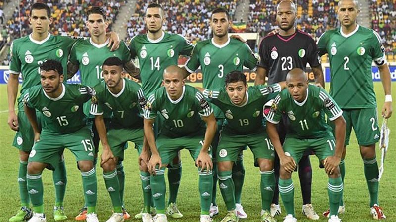 Algeria take on Guinea in the quarter-final stage of the AFCON