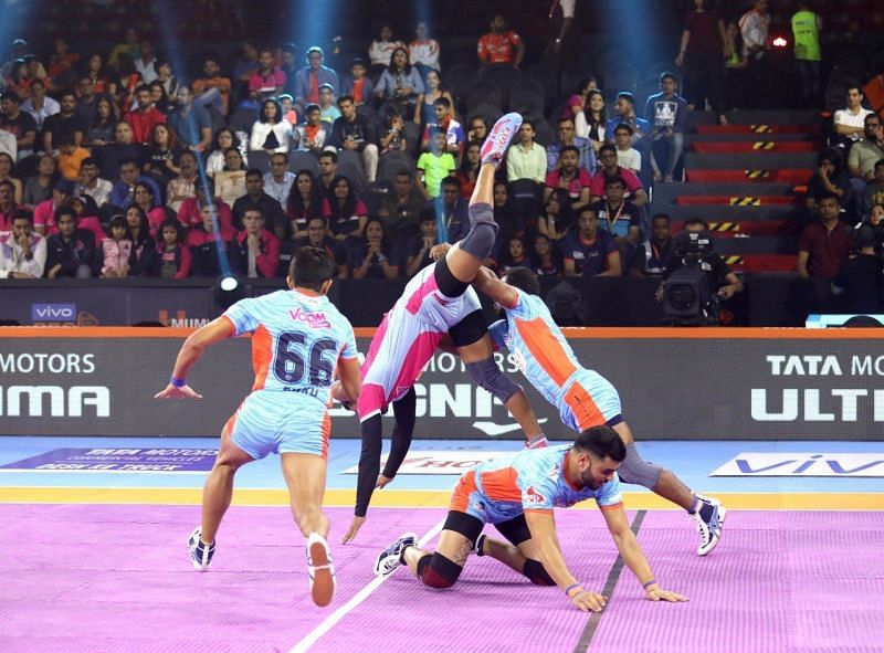 Bengal Warriors defeated UP Yoddha by setting a new record.