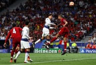 Tottenham's Alli leaps over LFC defender Matip in UCL Final