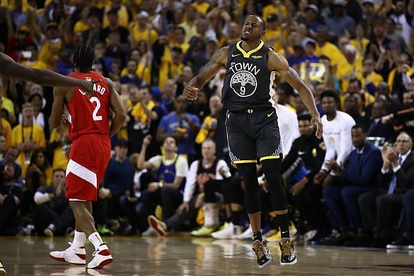 Andre Iguodala impressed during the 2019 NBA Finals