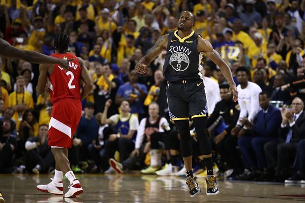 Andre Iguodala impressed during the 2019 NBA Finals