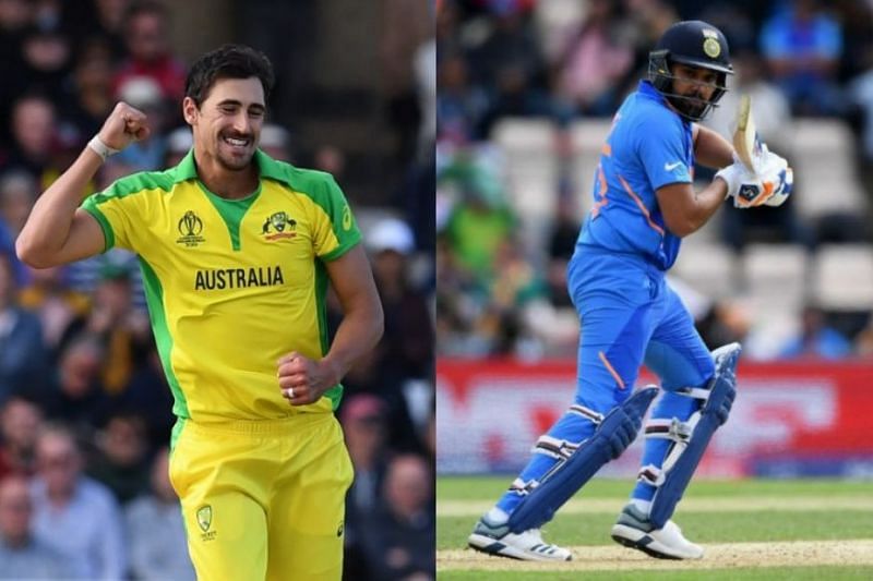 Starc and Rohit Sharma were in record-breaking form