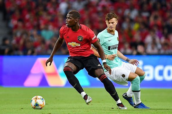 Paul Pogba has been pulling the strings for United in pre-season
