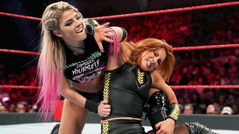 Alexa Bliss and Becky Lynch&#039;s rivalry reached a head this week