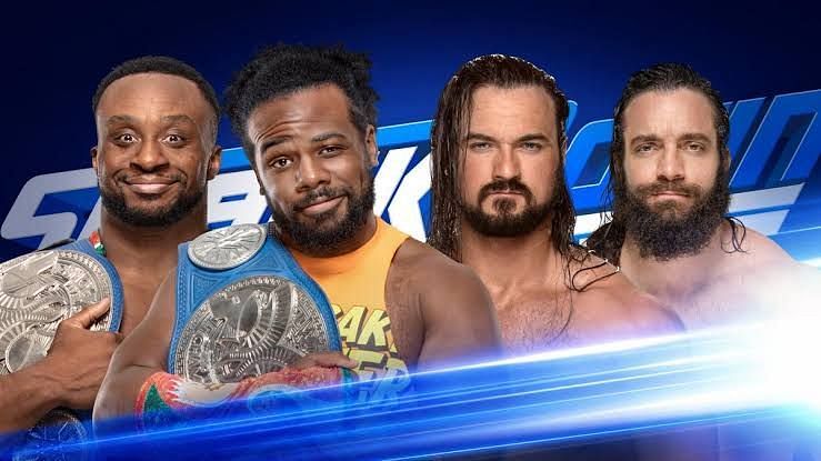 Woods and Big E vs. McIntyre and Elias