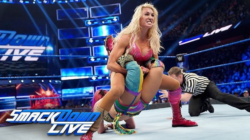 Asuka defended the SmackDown Women&#039;s Championship against Charlotte Flair in an impromptu matchup.
