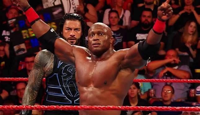 Bobby Lashley in action