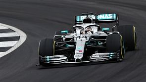 Hamilton & Bottas set the pace as Grosjean suffers bizarre Silverstone crash