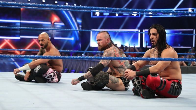 Ricochet with Aleister Black, and Ali