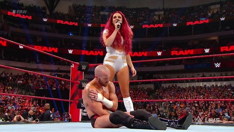 Maria Kanellis found an interesting way out of having to compete on Monday Night Raw