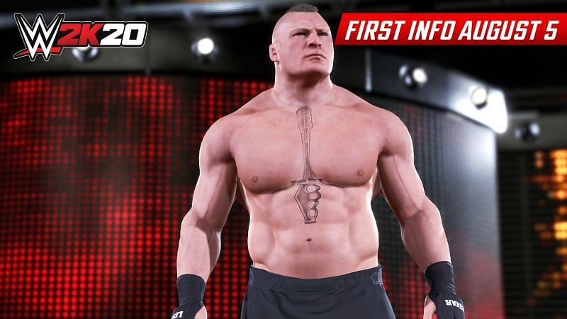 Brock Lesnar in WWE 2K20