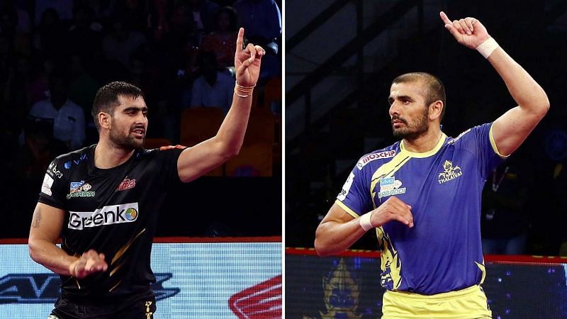 The combination of Rahul Chaudhari and Ajay Thakur in the offense can be lethal against any defense.
