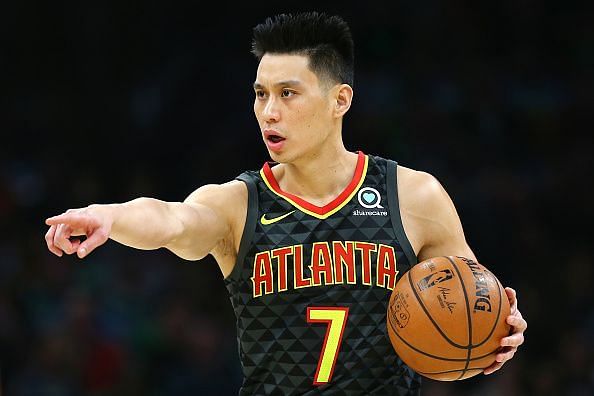 Jeremy Lin spent much of the 18-19 season with the Atlanta Hawks