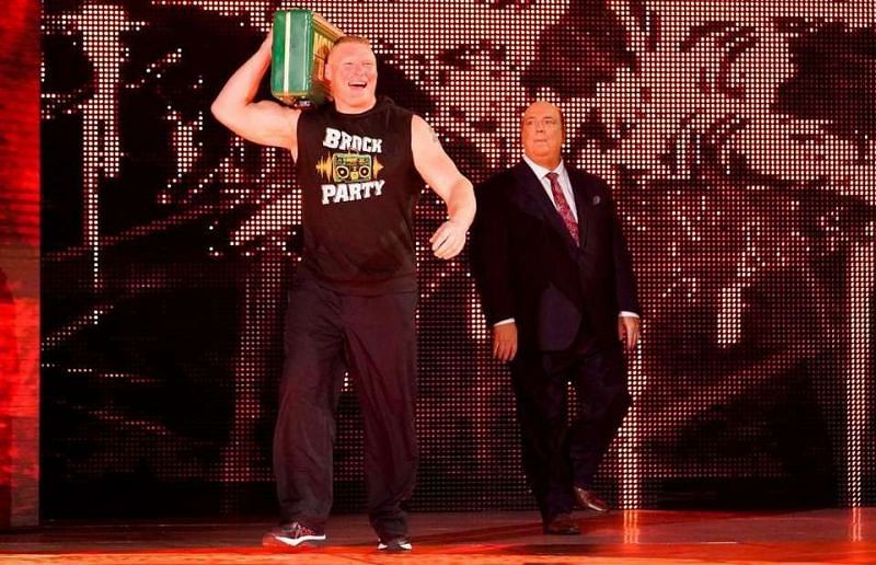 When will Lesnar cash-in the contract?