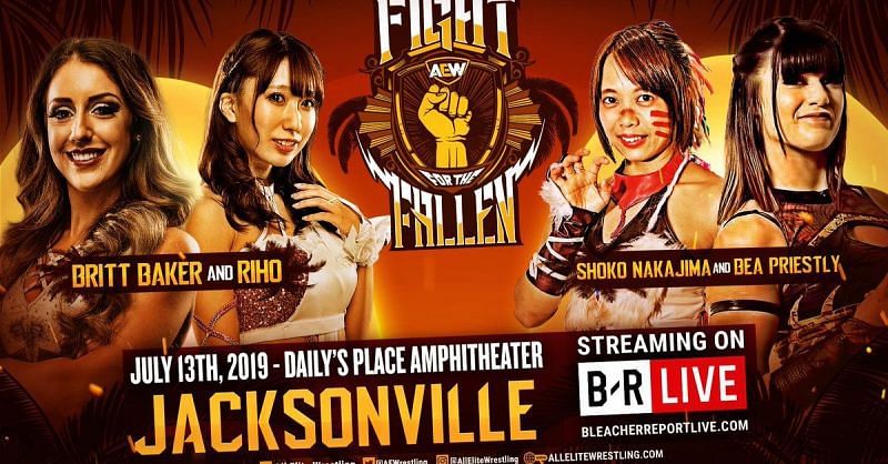 Bea Priestley makes her in-ring debut for AEW in a featured tag team match.