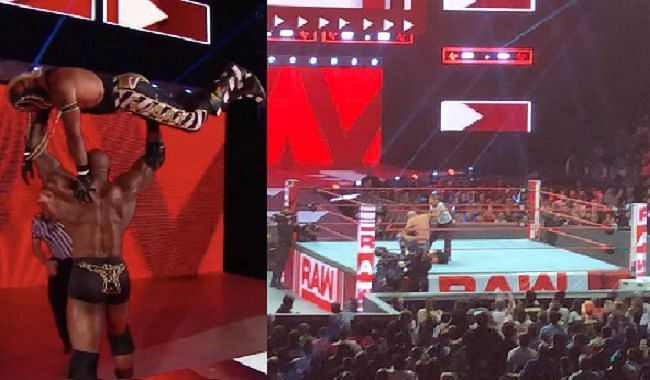 There were a number of interesting botches on Monday Night Raw this week