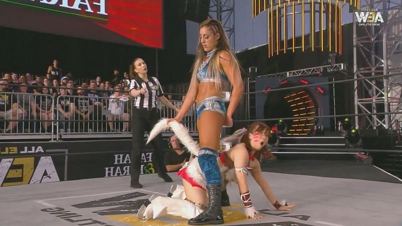 Britt Baker made a hilarious mistake as part of her tag match