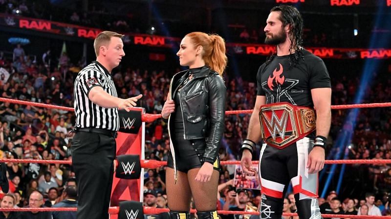 Image result for becky lynch and seth rollins