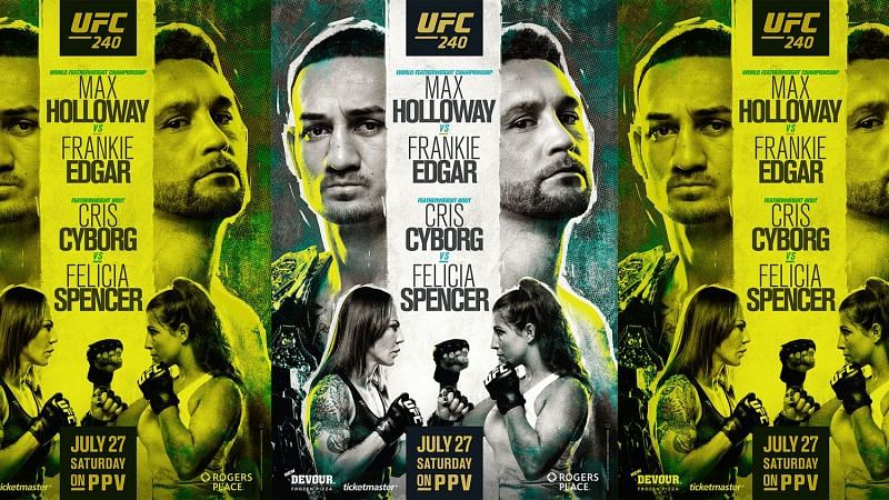 Max Holloway and Frankie Edgar will finally clash at UFC 240