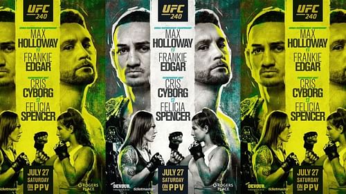 Max Holloway and Frankie Edgar will finally clash at UFC 240