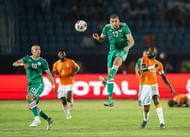 Rais M'bolhi was finally beaten in the Algerian goal after 427 minutes of action