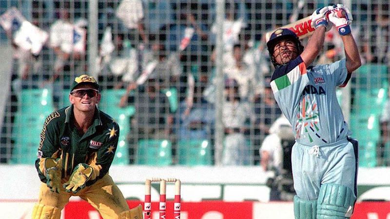 Sachin averaged a stunning 87.17 in the 1996 World Cup.
