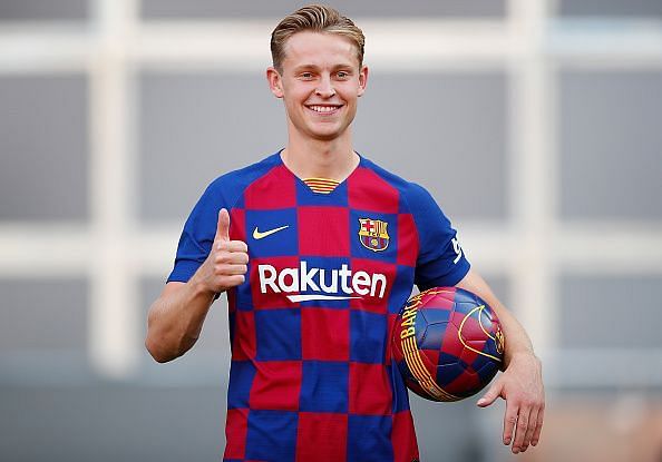Frenkie de Jong is the newest addition to the Barcelona midfield