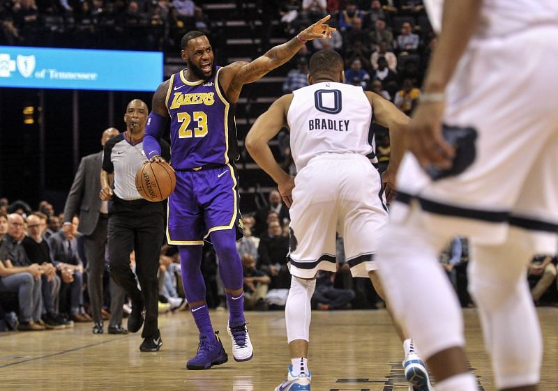 What does LeBron James have to offer to the Lakers while occupying the point guard role?