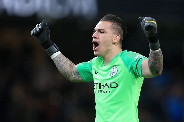 Ederson would be seeking for his first Golden Glove
