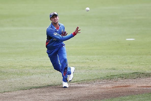 Baheer Shah representing the Afghanistan U-19