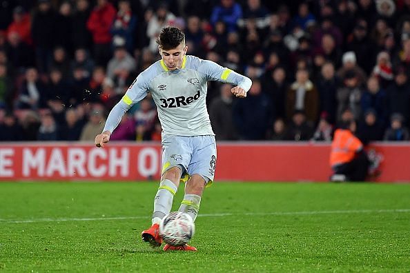 Mason Mount was scintillating in the Championship last season for Derby