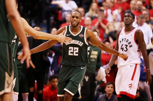 Khris Middleton enjoyed a breakthrough 18-19 campaign with the Milwaukee Bucks