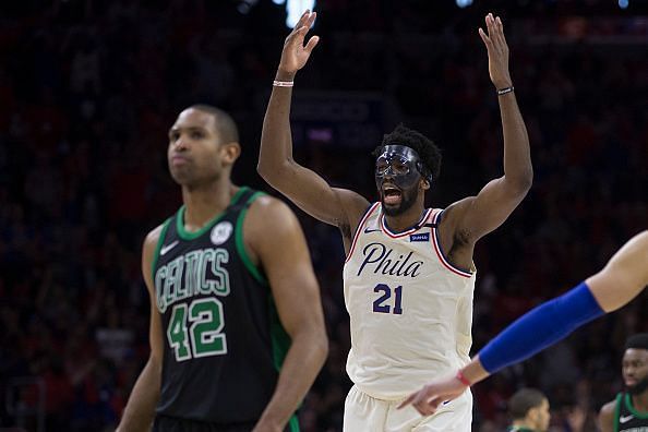 Joel Embiid and Al Horford