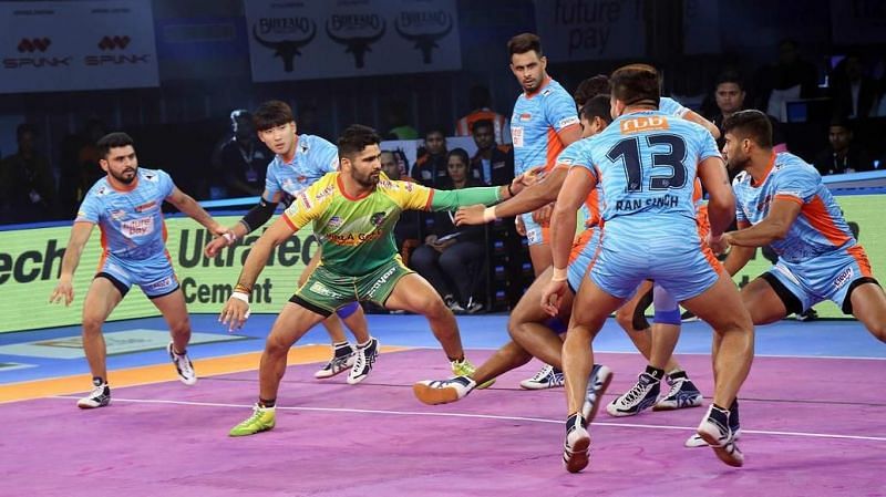 Dubki&#039; King Pardeep Narwal is a consistent player for Patna Pirates.