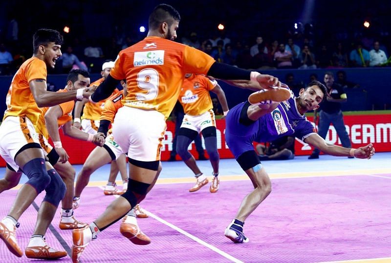 Haryana Steelers comfortably won the match against the Puneri Paltan