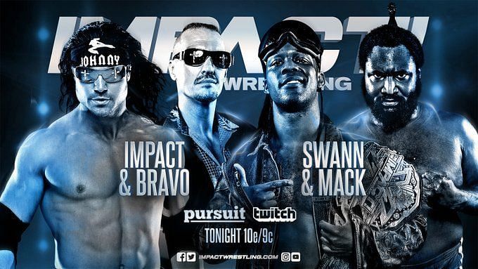 Johnny Impact hoped to bang up Rich Swann before his title match at Slammiversary